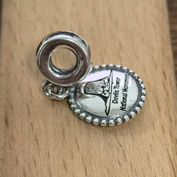 Pandora Devils Tower America's 1st National Monument Bear Lodge Charm - Picture 3 of 4